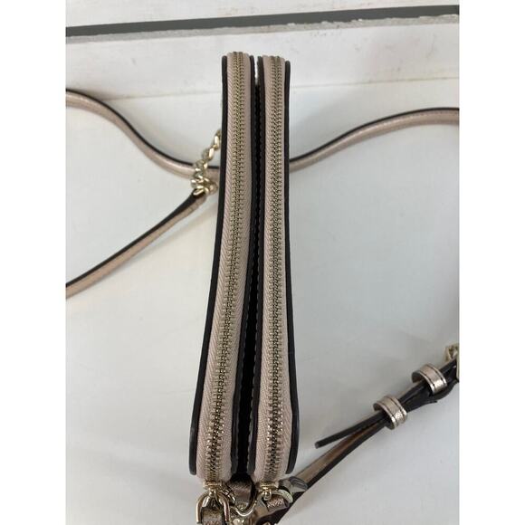 KATE SPADE SMALL GOLD SAFFIANO LEATHER CROSSBODY BAG (ASIS) - Picture 14 of 14